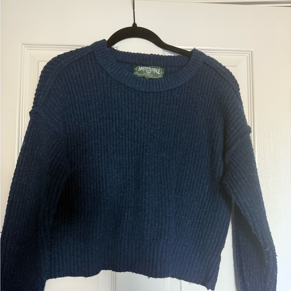 Navy Blue Women's Sweater
